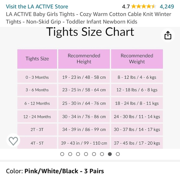 Baby tights NEW - Picture 6 of 7